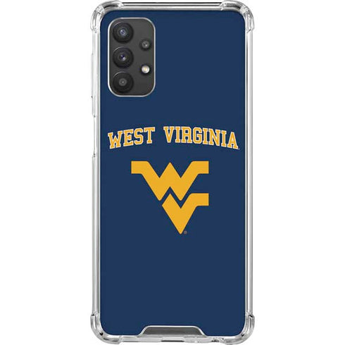 West Virginia University Est 1867 Galaxy A32 5G Clear Case