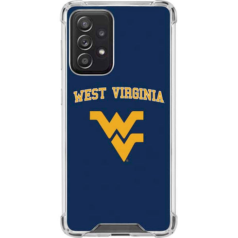 West Virginia University Est 1867 Galaxy A52 5G Clear Case