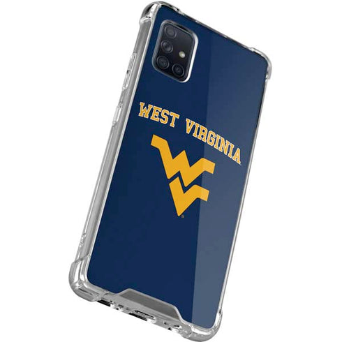 West Virginia University Est 1867 Galaxy A71 5G Clear Case