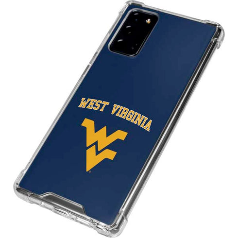 West Virginia University Est 1867 Galaxy Note20 5G Clear Case