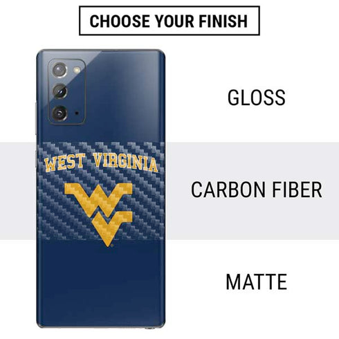 West Virginia University Est 1867 Galaxy Note20 5G Skin