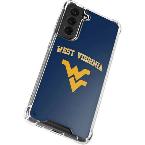 West Virginia University Est 1867 Galaxy S22 Clear Case