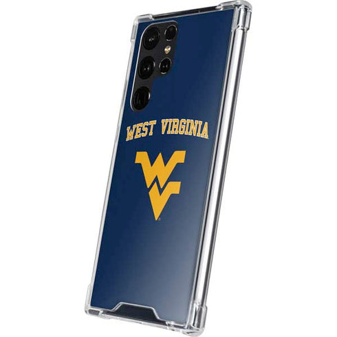 West Virginia University Est 1867 Galaxy S24 Ultra Clear Case