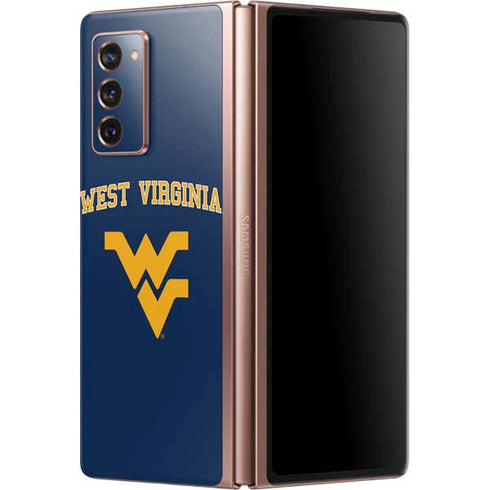 West Virginia University Est 1867 Galaxy Z Fold2 5G Skin