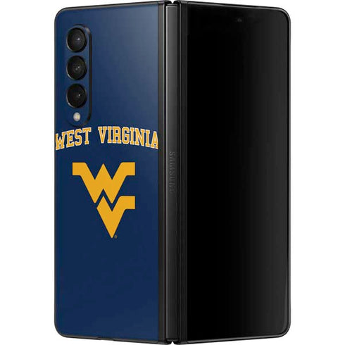 West Virginia University Est 1867 Galaxy Z Fold3 5G Skin