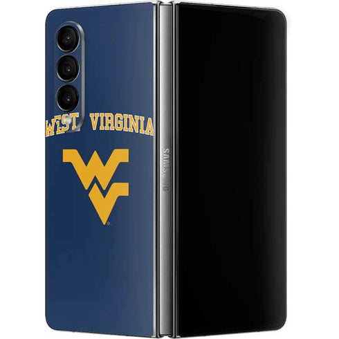 West Virginia University Est 1867 Galaxy Z Fold4 5G Skin