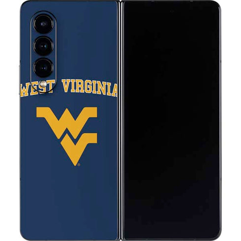 West Virginia University Est 1867 Galaxy Z Fold4 5G Skin