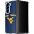 West Virginia University Est 1867 Galaxy Z Fold5 5G Clear Case