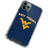 West Virginia University Est 1867 iPhone 11 Pro Max Clear Case