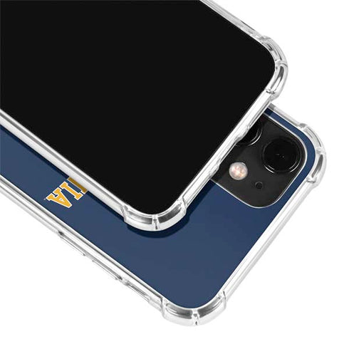 West Virginia University Est 1867 iPhone 12 Clear Case