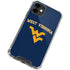 West Virginia University Est 1867 iPhone 12 Clear Case