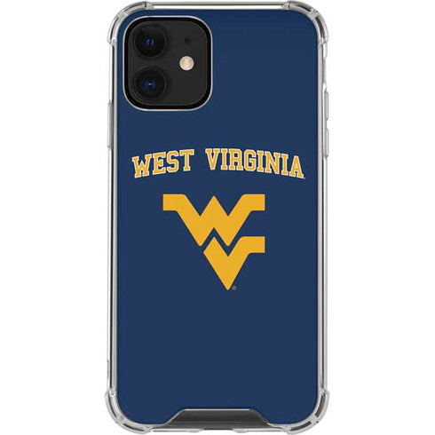 West Virginia University Est 1867 iPhone 12 Mini Clear Case