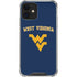 West Virginia University Est 1867 iPhone 12 Mini Clear Case