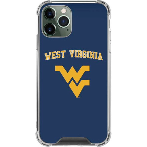 West Virginia University Est 1867 iPhone 12 Pro Clear Case