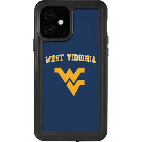 West Virginia University Est 1867 iPhone 12 Waterproof Case