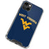 West Virginia University Est 1867 iPhone 13 Mini Clear Case