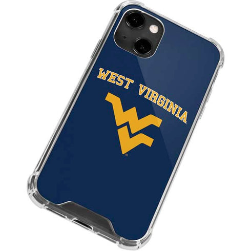 West Virginia University Est 1867 iPhone 14 Clear Case