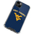 West Virginia University Est 1867 iPhone 14 Clear Case