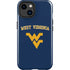 West Virginia University Est 1867 iPhone 15 Plus Impact Case