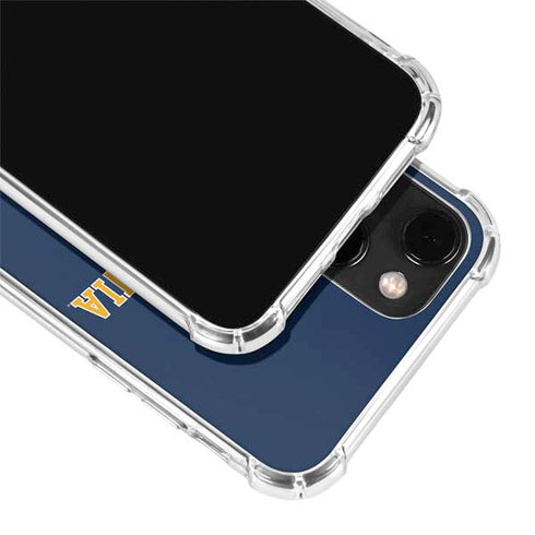 West Virginia University Est 1867 iPhone 14 Plus Clear Case