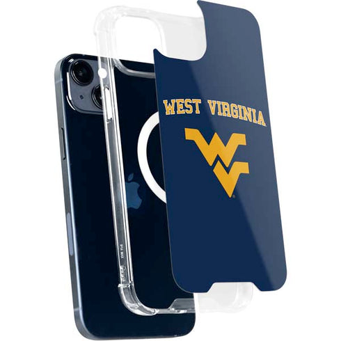 West Virginia University Est 1867 iPhone 15 Plus MagSafe Case