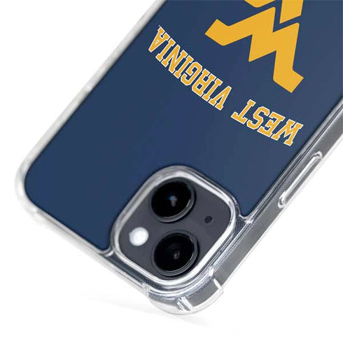 West Virginia University Est 1867 iPhone 15 Plus MagSafe Case