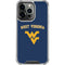 West Virginia University Est 1867 iPhone 14 Pro Clear Case