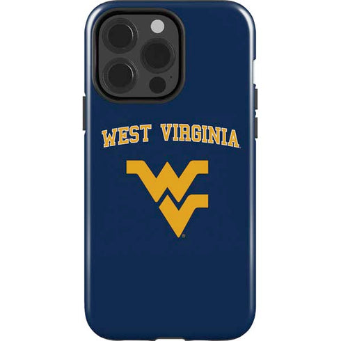 West Virginia University Est 1867 iPhone 14 Pro Impact Case