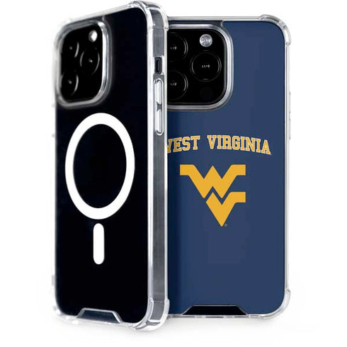 West Virginia University Est 1867 iPhone 14 Pro MagSafe Case