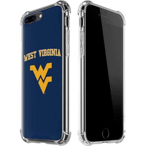 West Virginia University Est 1867 iPhone 7/8 Plus Clear Case