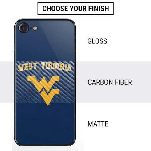 West Virginia University Est 1867 iPhone SE (2nd & 3rd Gen) Skin