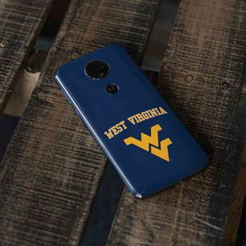 West Virginia University Est 1867 Moto E5 Plus Skin