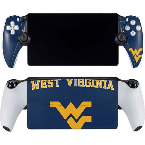 West Virginia University Est 1867 PlayStation Portal Remote Player Skin