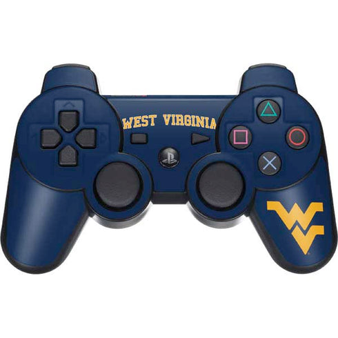 West Virginia University Est 1867 PS3 Dual Shock wireless controller Skin