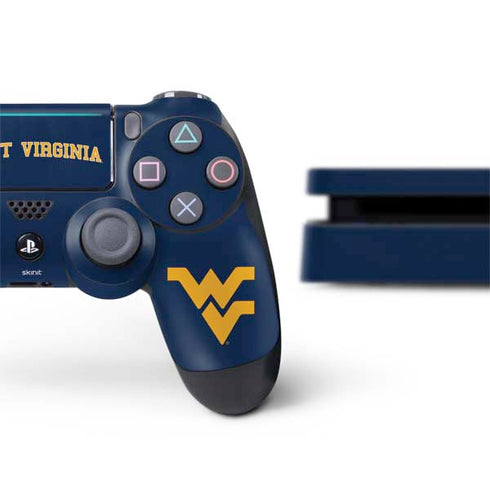 West Virginia University Est 1867 PS4 Slim Bundle Skin