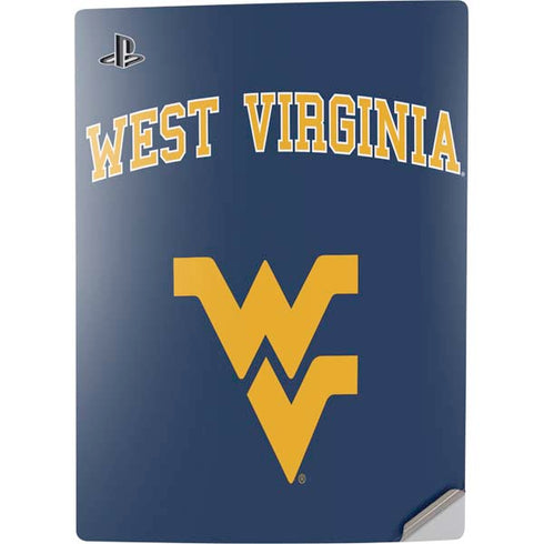 West Virginia University Est 1867 PS5 Digital Edition Console Skin