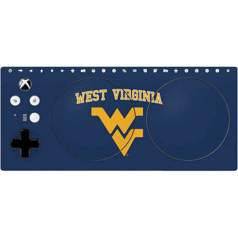 West Virginia University Est 1867 Xbox Adaptive Controller Skin