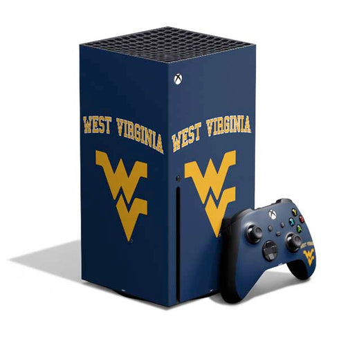 West Virginia University Est 1867 Xbox Series X Bundle Skin