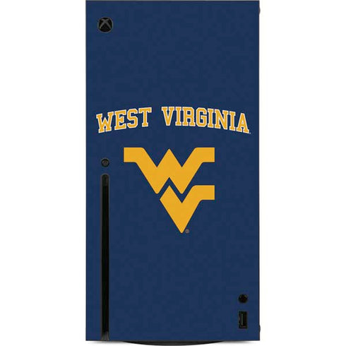 West Virginia University Est 1867 Xbox Series X Console Skin