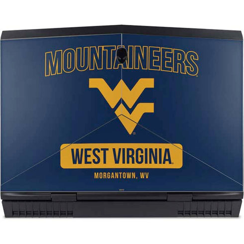 West Virginia University Mountaineers Logo Dell Alienware Skin