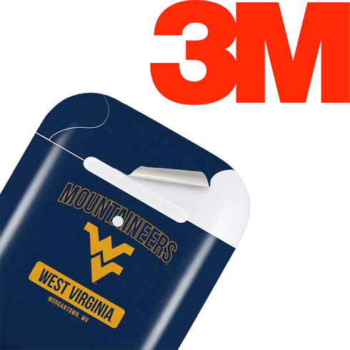 West Virginia University Mountaineers Logo Apple AirPods Skin