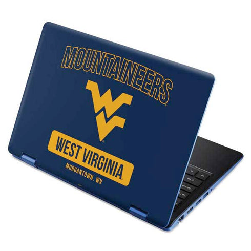 West Virginia University Mountaineers Logo Aspire R11 11.6in Skin