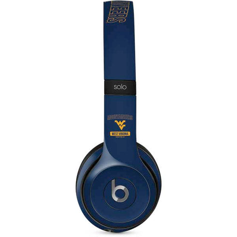 West Virginia University Mountaineers Logo Beats Solo 2 Wired Skin