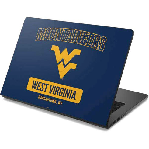 West Virginia University Mountaineers Logo Dell Chromebook Skin