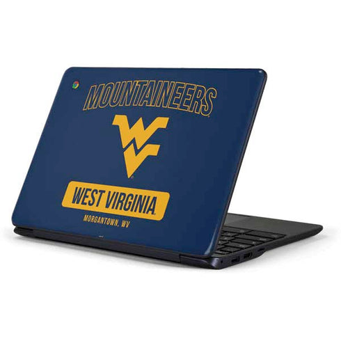 West Virginia University Mountaineers Logo Samsung Chromebook Skin