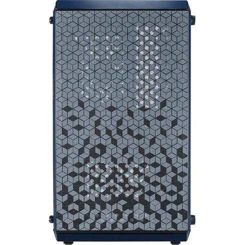 West Virginia University Mountaineers Logo Cooler Master MasterBox Q300L Mini Tower Skin