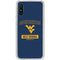 West Virginia University Mountaineers Logo Galaxy A10e Clear Case