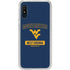 West Virginia University Mountaineers Logo Galaxy A10e Clear Case