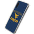 West Virginia University Mountaineers Logo Galaxy A10e Clear Case