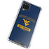 West Virginia University Mountaineers Logo Galaxy A12 Clear Case